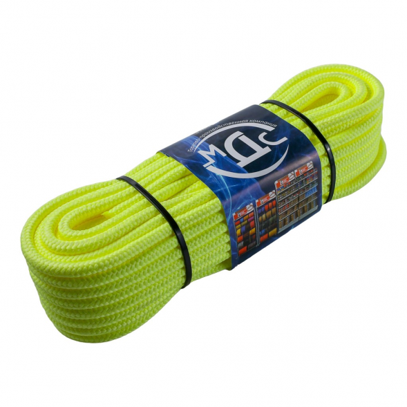 Шнур ПП пл. 3мм 16пр.20м НЕОНОВЫЙ