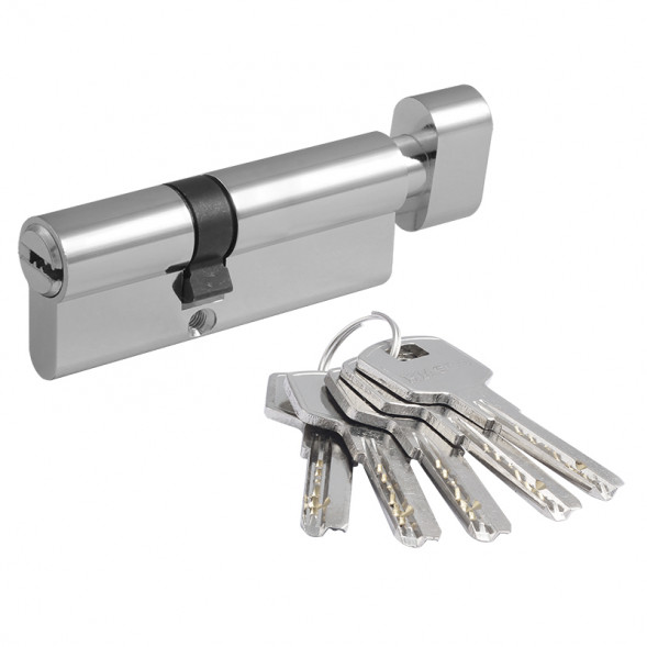 Цилиндр.мех-м ЕСО-STD Z ЛПВ-80 (хром) (35-45в)