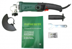 УШМ 1000Вт, ф125мм, 10000об/мин FG 1000 PROMO FAVOURITE