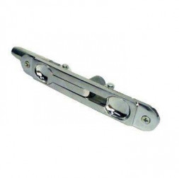 Шпингалет торцевой дверной 02 хром  (для кит.дверей) Замкофф