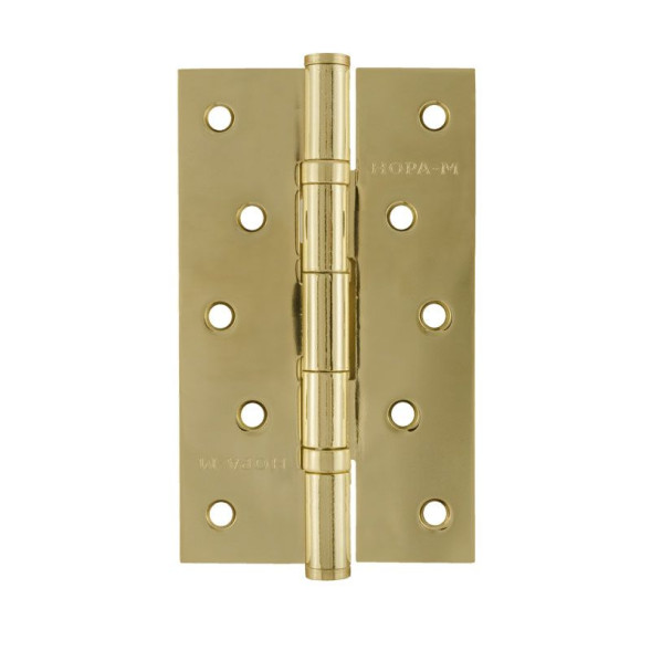 Петля ун. 5&quot;-2ВВ FНР РВ (латунь) (без кол.)(125х75х2,5)  &quot;Нора-М&quot;