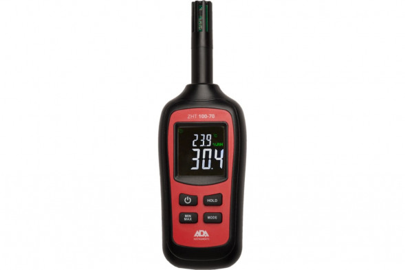 Измеритель влажности и температуры бесконтактный ADA ZHT 100-70 (термогигрометр)