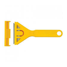 Скребок со сменным лезвием трапеция 60 мм, "Практик"