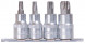 39834 Набор головок вставка TORX T40-T70 (DR1/2"; 4пр,планка) АвтоДело