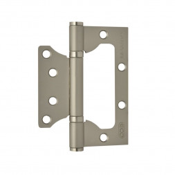 Петля накладная унив.800-4&quot; FНР-ЕСО (мат.никель) без колп.(100*75*2,5)  &quot;Нора-М&quot;