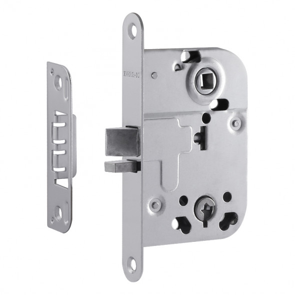 Корпус замка КЗВ-114 (72мм) (хром.)  &quot;Нора-М&quot;