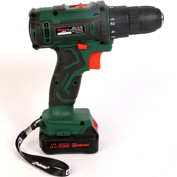 Дрель-шуруповерт аккумуляторная (ША-12-06) &quot;ДИФМАШ&quot;