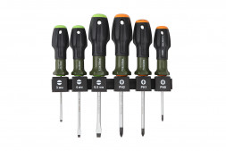 728061 Набор отверток с 3-х компонентными рукоятками, 6 шт. (6шт)