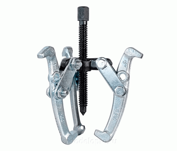 41724 Съемник 3-х лапый шарнирный 100мм(тип2)ф20-110мм АвтоДело