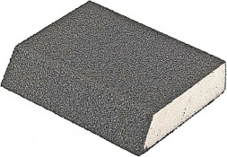 Губка для шлифования p220 (трапеция) 1уп/10шт SKOLE