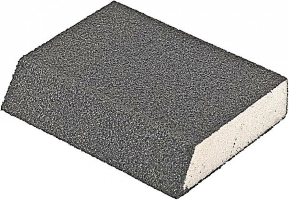 Губка для шлифования p220 (трапеция) 1уп/10шт SKOLE