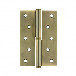 Петля сталь 750-5&quot;-FНР-ЕСО (брон.покр.)левая (120*80*2,5)  &quot;Нора-М&quot;