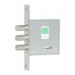 Замок врезной 10.01 (без накладок,без ответн.планки)  Гардиан