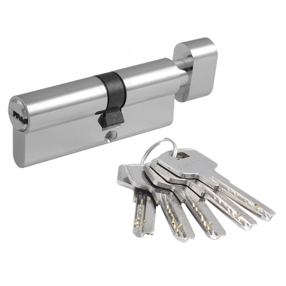 Цилиндр.мех-м ЕСО-STD Z ЛПВ-80 (хром) (45-35в)