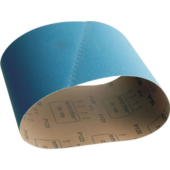 Лента шлифовальная бесконечная SMIRDEX Cloth-ZX 635 (шириной 61 м) 50x1600мм, P80