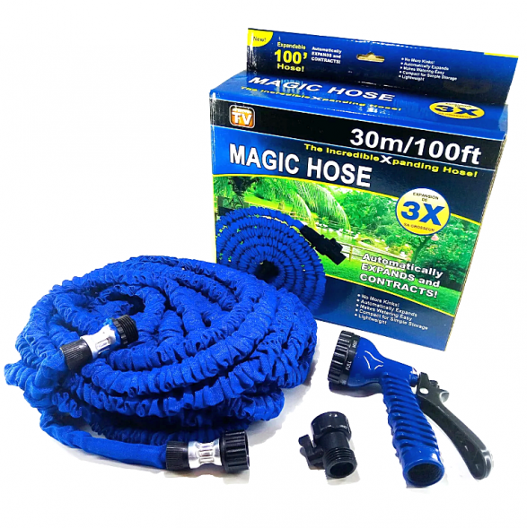 Шланг для полива саморастягивающийся MAGIC HOSE 52,5м.