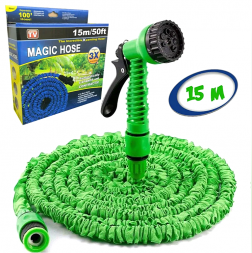 Шланг для полива саморастягивающийся MAGIC HOSE 15м.