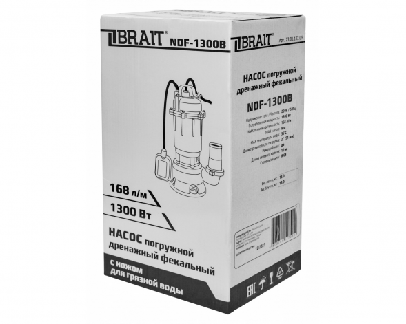 Насос дренажный NDF-1300B BRAIT