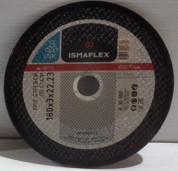 Диски отрезные по металлу Исма 180*3,0*22,2 (25шт)
