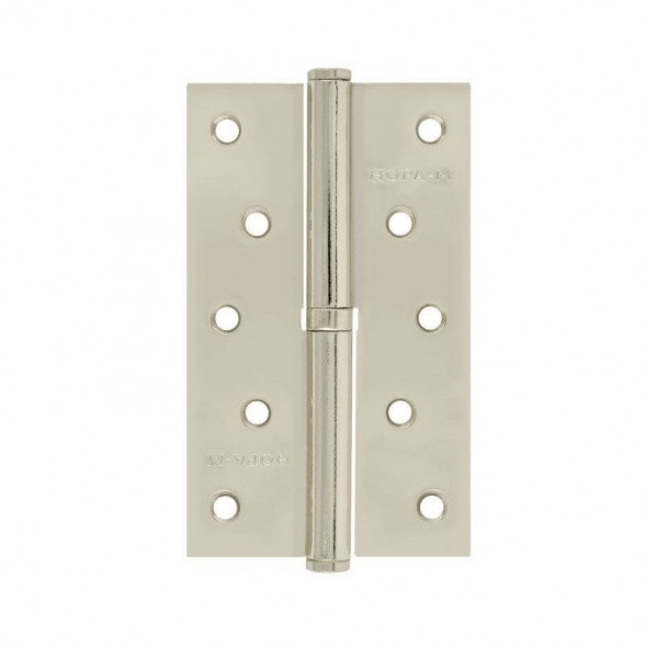 Петля сталь 750-5&quot; (хром.покр.)правая (125*75*2,5) №2  &quot;Нора-М&quot;