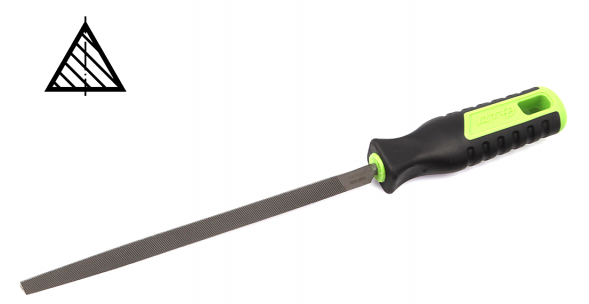 252521 Напильник трехгранный №1 200мм (6шт)