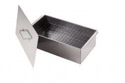 Коптильня (500*270*175) двухъярусная большая сталь 0,8мм