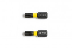 794802 Бита ударная 1/4, T30х25 мм, с отверствием. (комплект 2 шт)