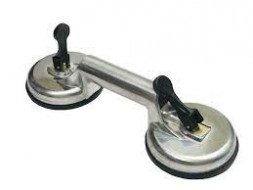 Стеклодомкрат двойной алюминий СТРОНГ