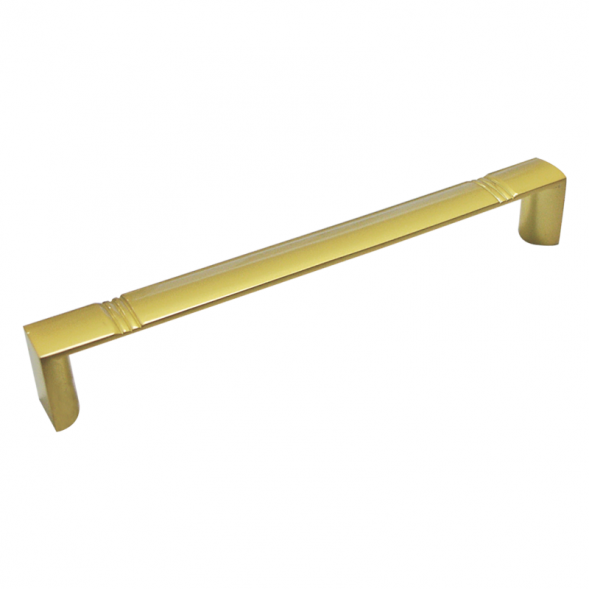 Мебел.ручка-скоба 07 (128мм) (золото) &quot;Нора-М&quot;