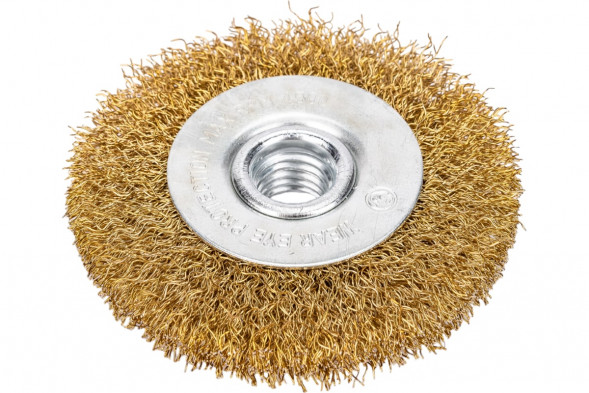 274125 Щетка для УШМ проволочная плоская 125мм (40шт)