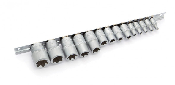 623714 Набор головок TORX 14 предм.1/4&quot;,3/8&quot;, 1/2&quot; (5шт)