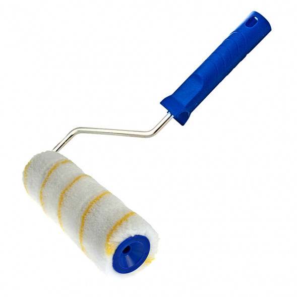 Валик с ручкой, полиэстеровый 12мм, ш. 240мм бюгель 8мм 4Walls Basic