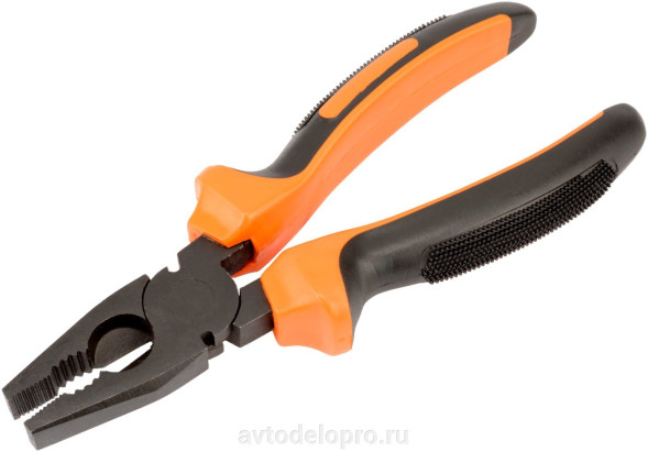 30286 Пассатижи комбинированные 160мм на держателе  АвтоДело