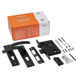 Замок врезной 706К-55 мм (черный)