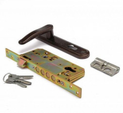 Замок врезной ЗЕНИТ ЗВ7-85 медь