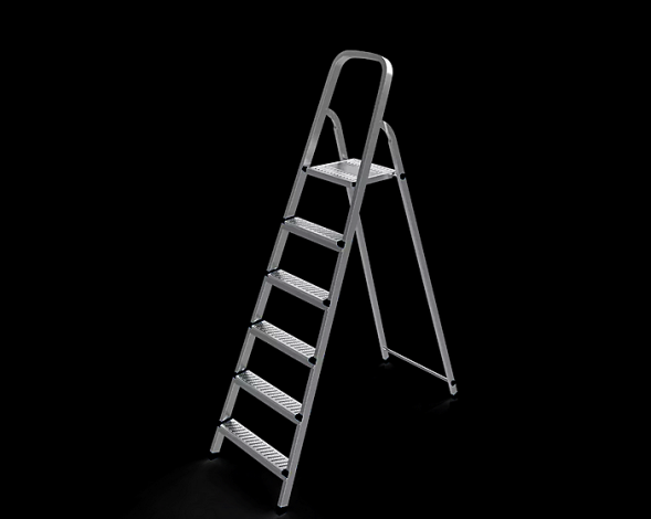 Лестница стремянка 6 ступенчатая 125/168, 6,8 кг JACKSON (174)