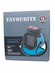 Тепловентилятор керам. 2кВт, круглый TSE 2000R NEW FAVOURITE