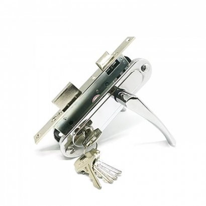 Замок врезной ЗЕНИТ ЗВ7-70.4 (хром)