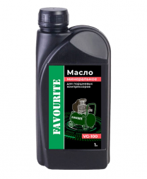 Масло компрессорное минеральное VG-100 1л FAVOURITE