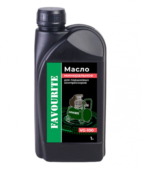 Масло компрессорное минеральное VG-100 1л FAVOURITE