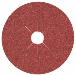 Диск фибровой шлифовальный SMIRDEX 930 Fiber Discs Alox D=125мм  P60