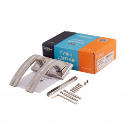 Ручка дверная AL 106К AL мат.кофе &quot;Нора-М&quot;