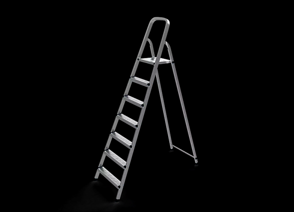Лестница стремянка 7 ступенчатая 146/189. 7,8 кг JACKSON (181)