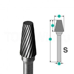 Борфреза твердосплавная SХ1020М06