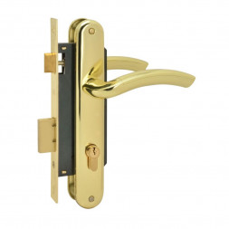 Замок врезной №23-85 М (золото)  &quot;Нора-М&quot;