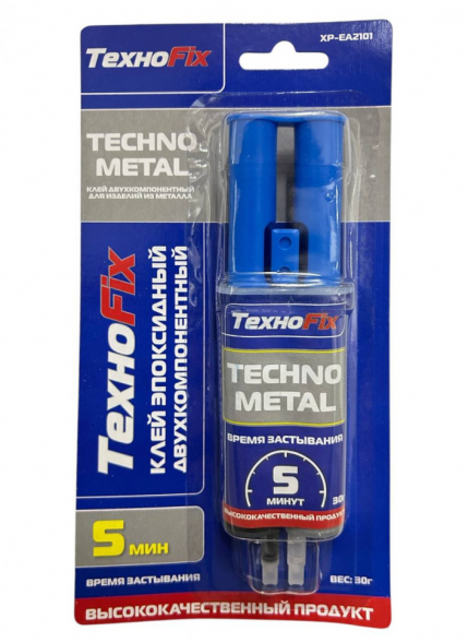 Клей Эпок-Двухком 30гр.по Металлу TexnoFix-2101