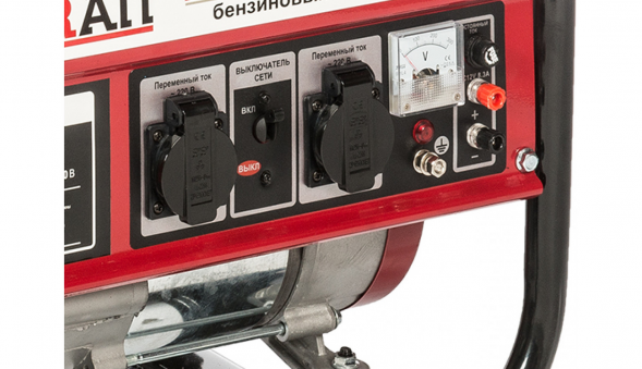 Генератор бензиновый BR3800-CU (2,9/3,2кВт,220В,50Гц) медная обмотка BRAIT