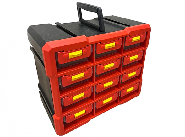 Органайзер вертикальный 12 лотков 300х250х160мм (2шт)