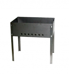 Мангал без шампур.(500*300*500) сталь 0,5мм (в пленке) &quot;Стандарт&quot;(уп.5/15шт)