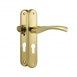 Ручка двер. на планке 100-55 мм (золото)